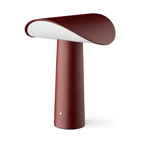 Gejst Lampe de table portable Lium 22,5 cm Burgundy