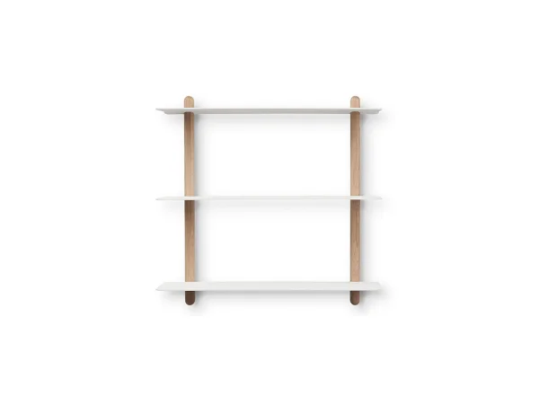 GEJST - Nivo Shelf Large A Clair Chêne/Blanc