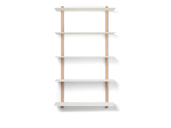 GEJST - Nivo Shelf Large E Clair Chêne/Blanc