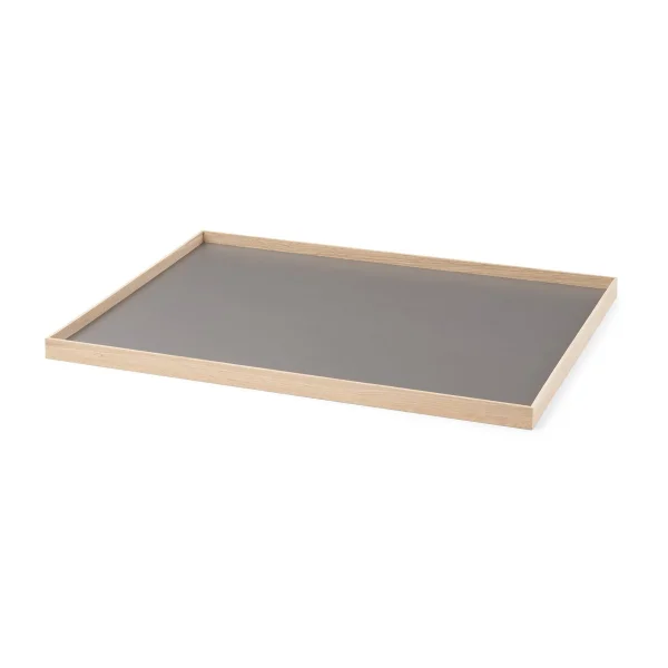 Gejst Plateau large Frame 35,5x50,6 cm Chêne-gris clair