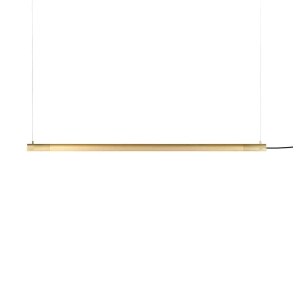 GEJST - Suspension Radent, laiton, longueur 138 cm, acier, G13