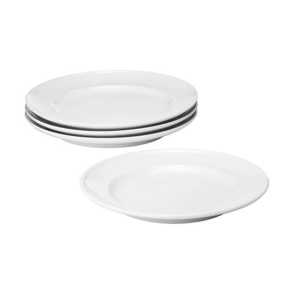 Georg Jensen Assiette à dessert Koppel Ø16 cm lot de 4 Blanc