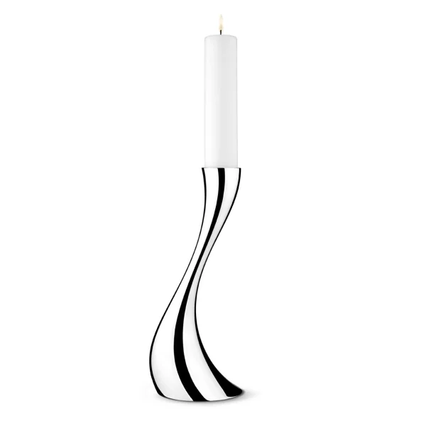 Georg Jensen Bougeoir de sol Cobra petit, 40 cm