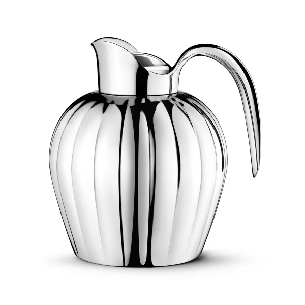 Georg Jensen Bouteille thermos Bernadotte à fermeture à poussoir 0,8 L