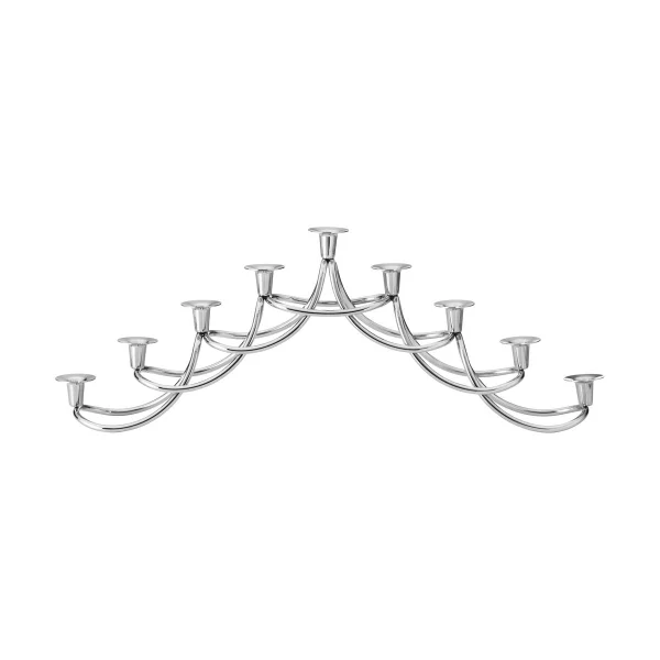 Georg Jensen Chandelier menorah Harmony Acier inoxydable