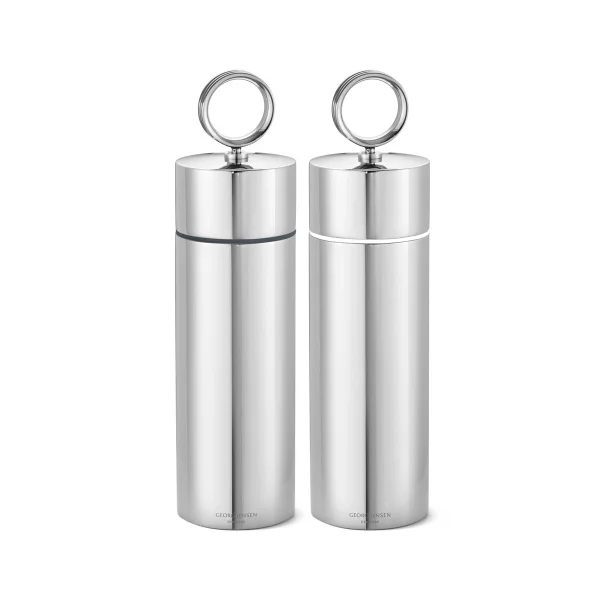 Georg Jensen Moulin à poivre et sel Bernadotte Acier inoxydable