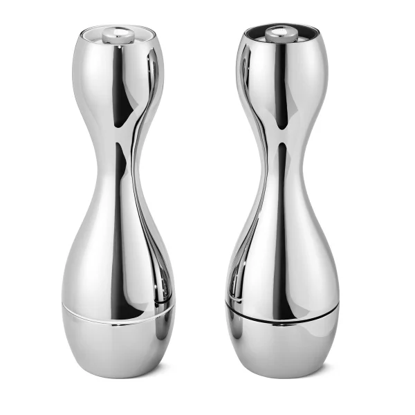 Georg Jensen Moulin à sel et poivre Cobra Acier inoxydable