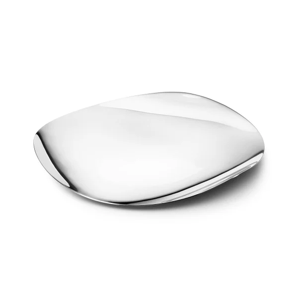 Georg Jensen Plat à service Cobra Ø32 cm Acier inoxydable