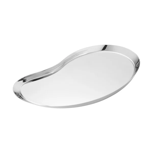 Georg Jensen Plateau de service Indulgence 22x44 cm Acier inoxydable