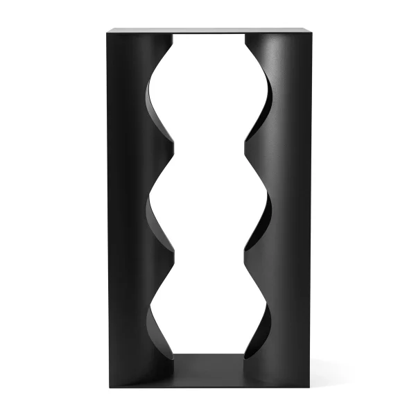 Georg Jensen Range-bouteille Alfredo 3 bouteilles 33,6x12 cm Black