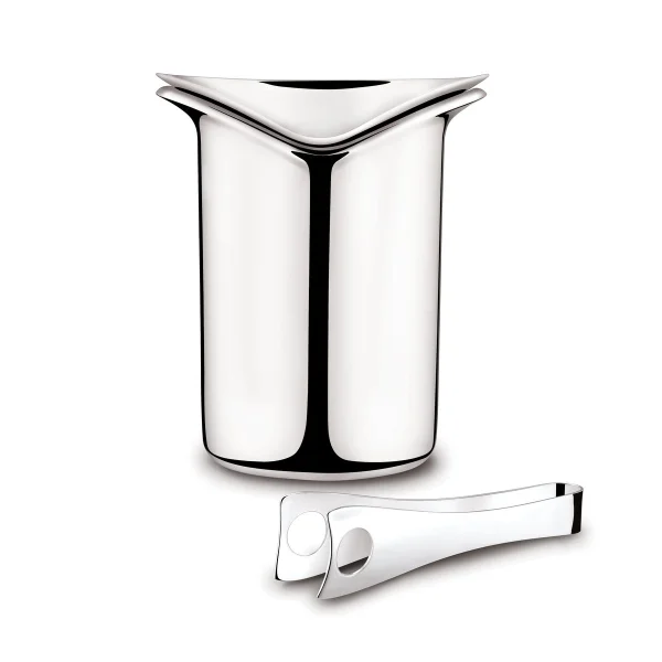 Georg Jensen Seau à glace avec pinces Wine 21 cm