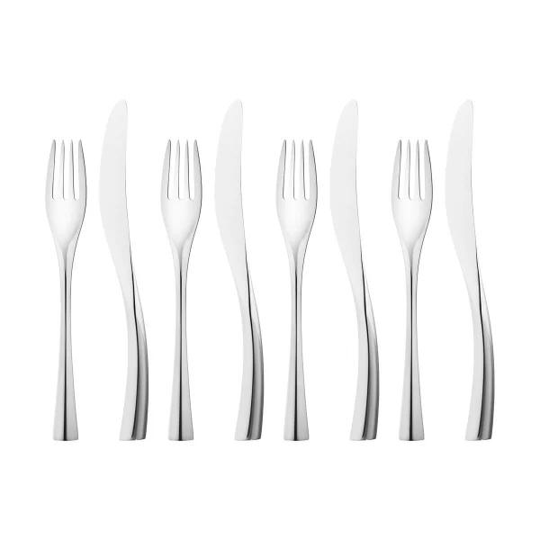 Georg Jensen Set de couverts Cobra 8 pièces Acier inoxydable