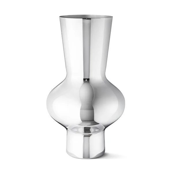 Georg Jensen Vase Alfredo acier inoxydable grand, 47 cm