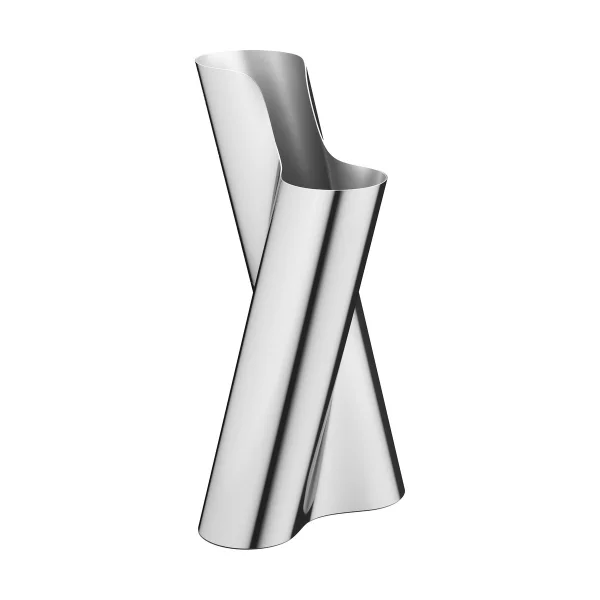 Georg Jensen Vase de sol Lituus 49,8 cm Acier inoxydable