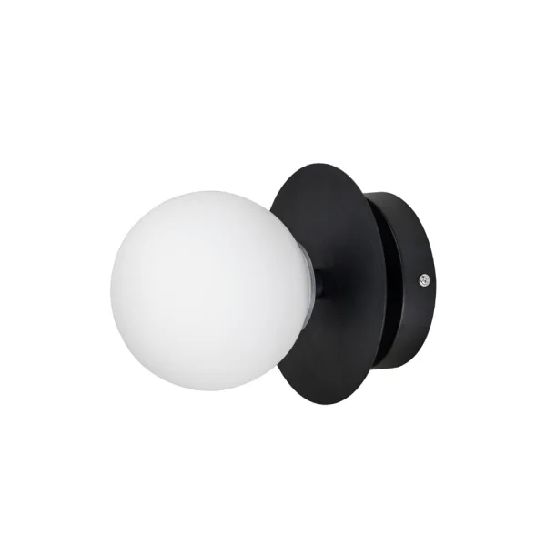 Globen Lighting Applique Art Deco IP44 blanc/noir