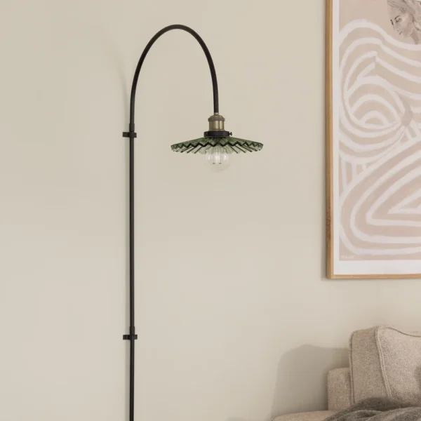 Globen Lighting - Applique murale Cobbler 150 verre vert