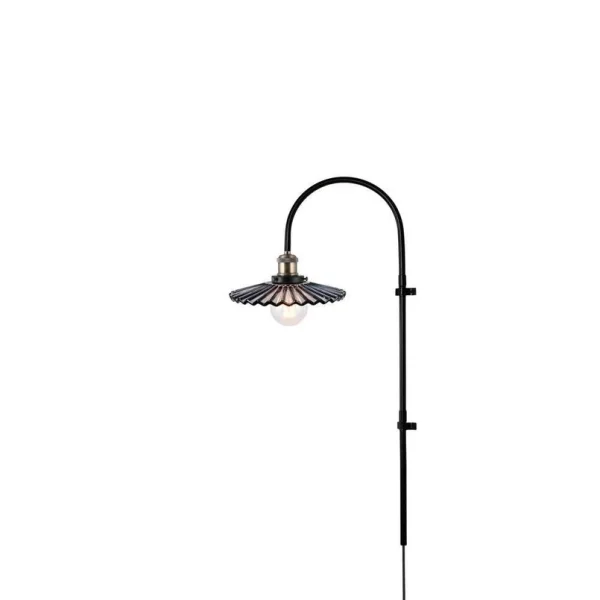 Globen Lighting - Applique murale Cobbler 75 Smoke