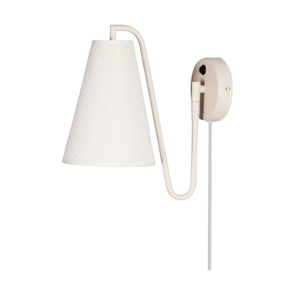 Globen Lighting Applique murale Lou Bouclé blanc-beige