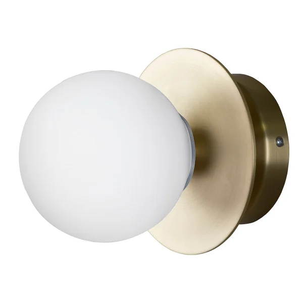 Globen Lighting Applique murale/Plafonnier Art Deco IP44 Laiton brossé