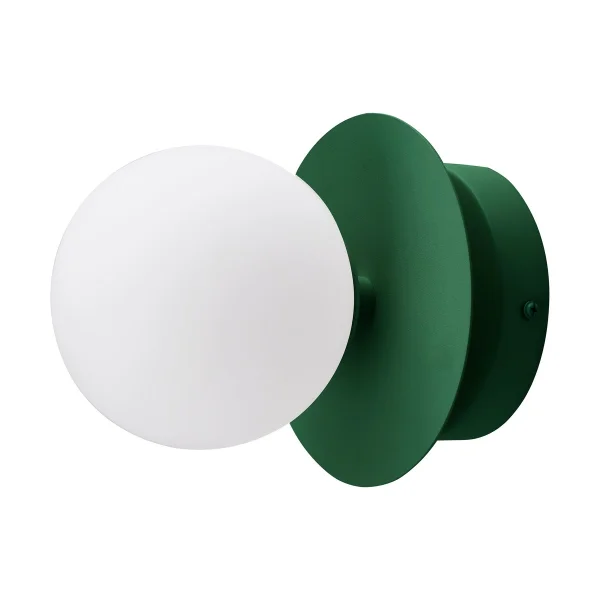 Globen Lighting Applique murale/Plafonnier Art Deco IP44 Vert-Blanc