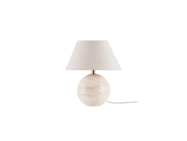 Globen Lighting - Castello 24 Lampe de Table Travertine