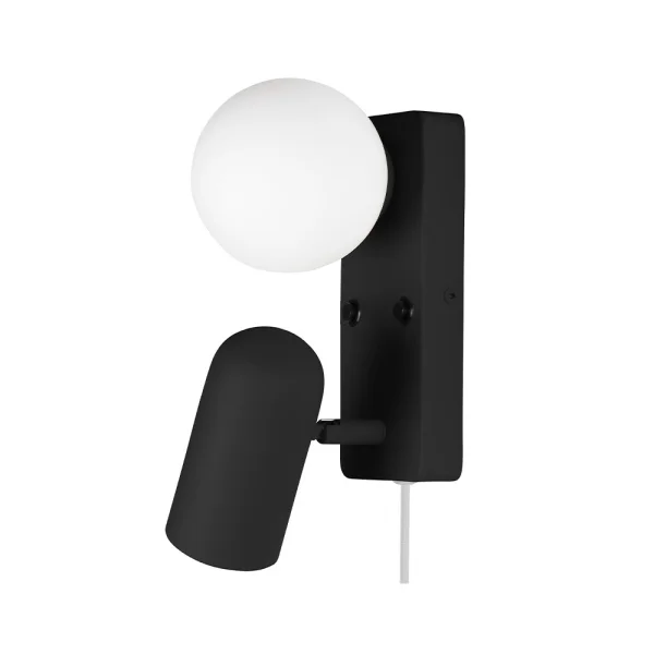 Globen Lighting - Doppio Applique Murale Noir