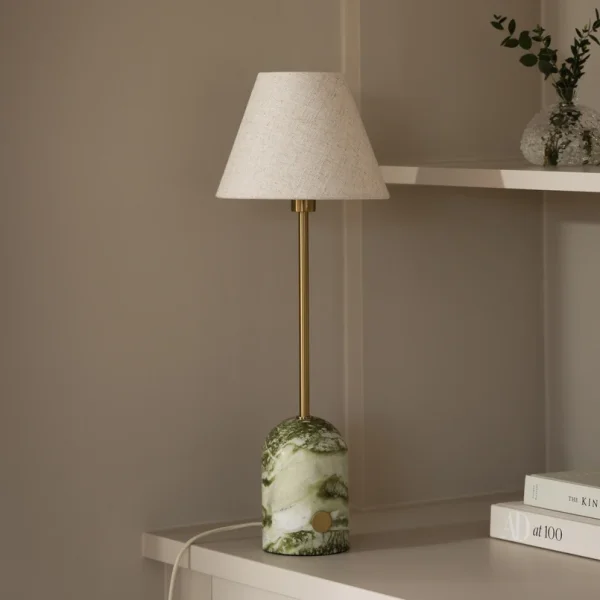 Globen Lighting - Gino 20 lampe à poser vert marbre 56 cm