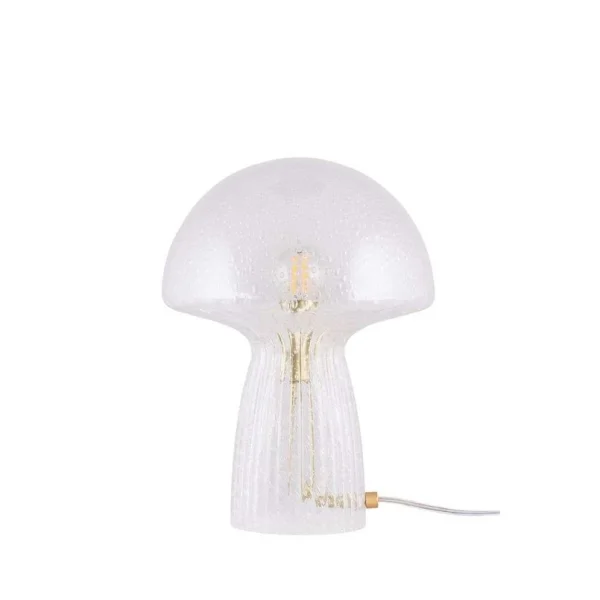 Globen Lighting - Lampe à poser Fungo 22, opale/transparent, 30 cm