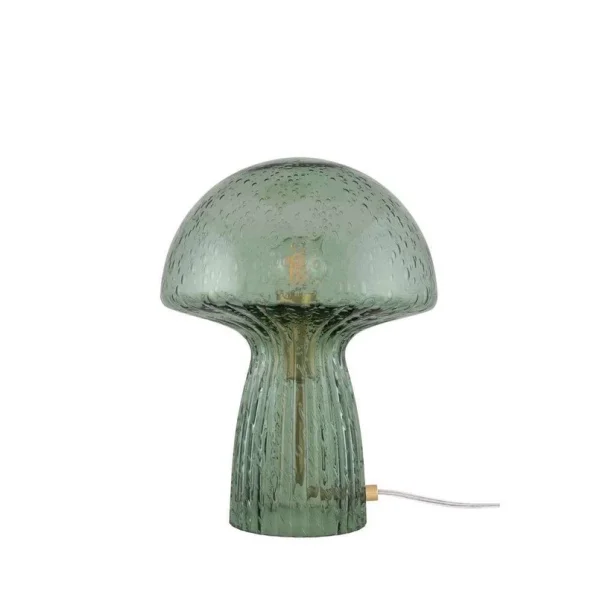 Globen Lighting - lampe à poser Fungo 22, verte, 30 cm, transparente