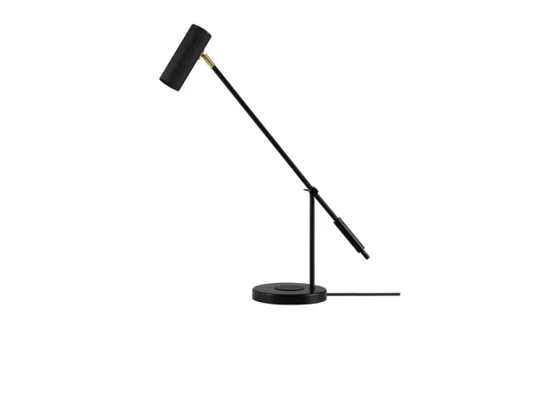 Globen Lighting - lampe à poser Hubble Read, noire, USB-C