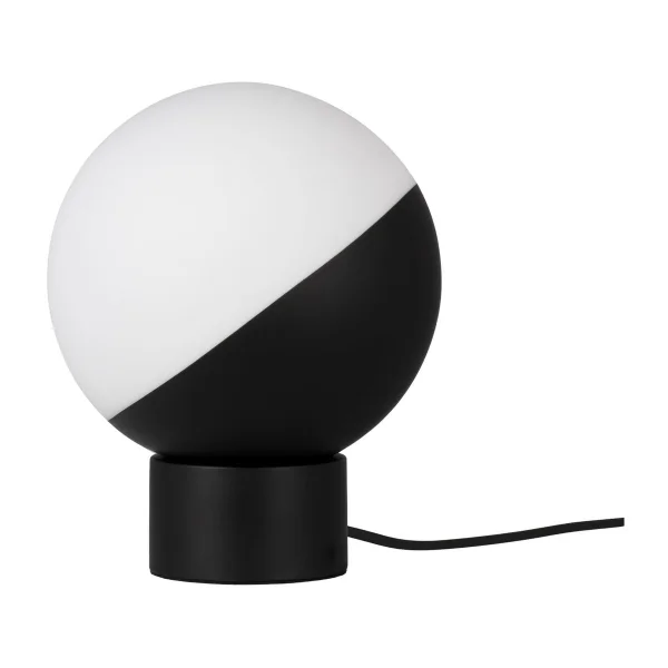 Globen Lighting Lampe de table Contur Ø20 cm Noir-blanc