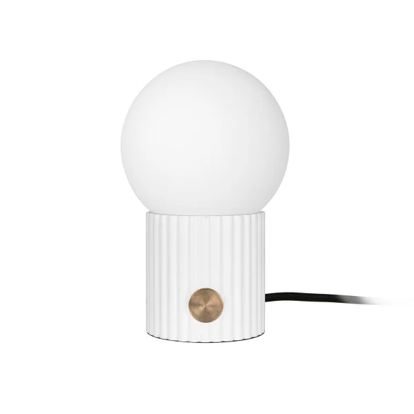 Globen Lighting Lampe de table Hubble Ø15 cm Blanc