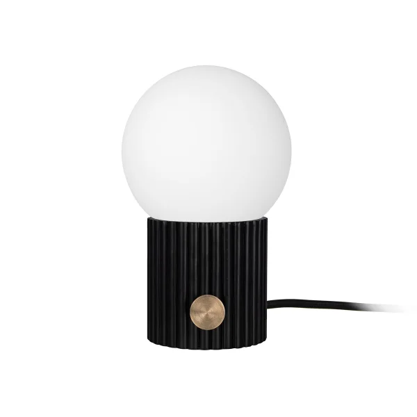 Globen Lighting Lampe de table Hubble Ø15 cm Noir