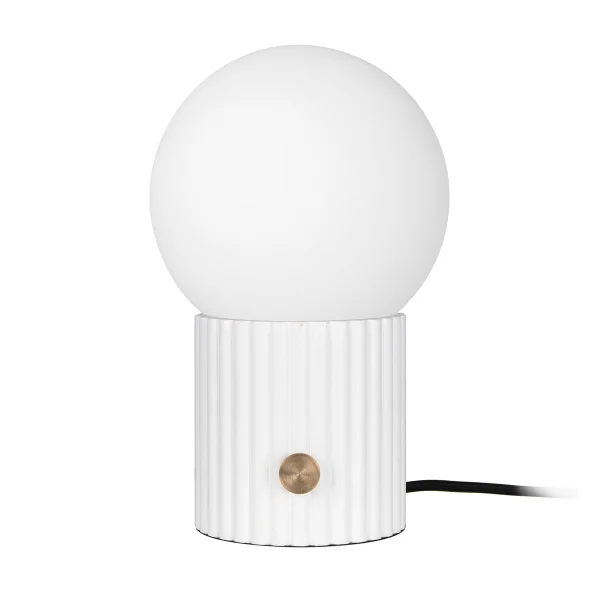 Globen Lighting Lampe de table Hubble Ø22 cm Blanc