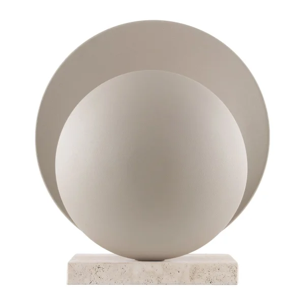 Globen Lighting Lampe de table Orbit Beige-travertin