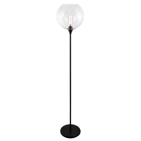 Globen Lighting Lampe sur pied Bowl Noir