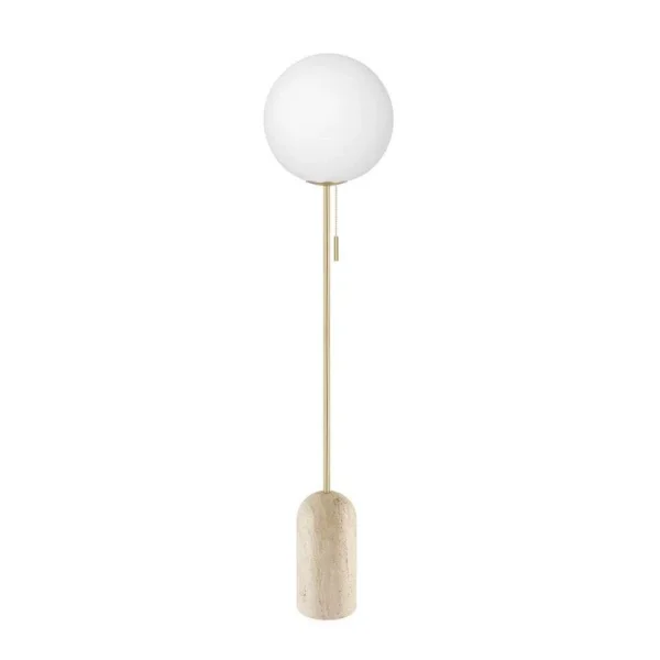 Globen Lighting - Lampe sur pied Torrano Travertine