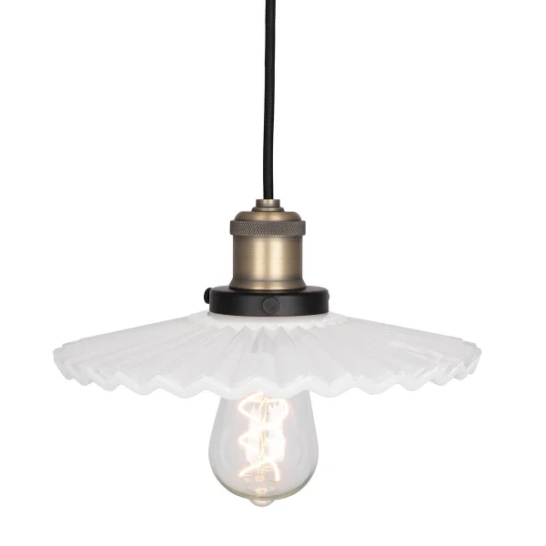 Globen Lighting Suspension Cobbler Ø25cm Blanc