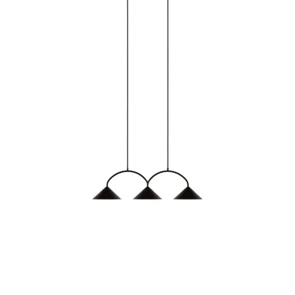 Globen Lighting - Suspension Curve 3 Black