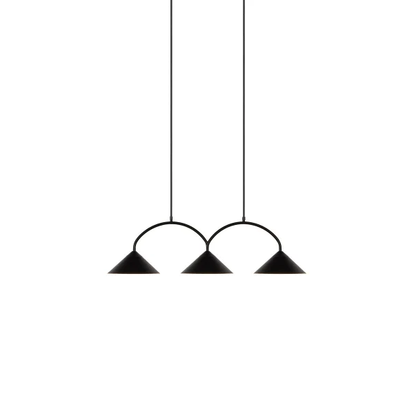 Globen Lighting Suspension Curve 3 Noir