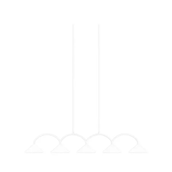 Globen Lighting - Suspension Curve 5 White