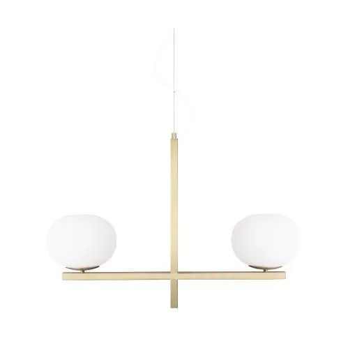 Globen Lighting Suspension Gemini 87 cm Laiton