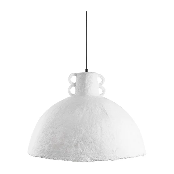 Globen Lighting Suspension Maché Ø50 cm Blanc