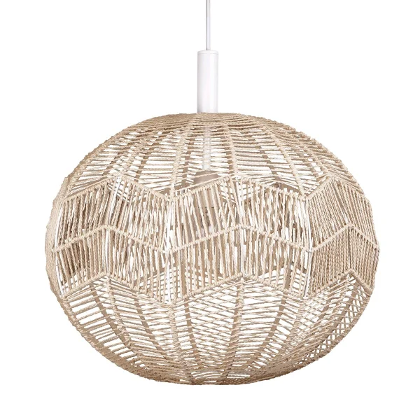 Globen Lighting Suspension Missy Ø45 cm Nature-blanc