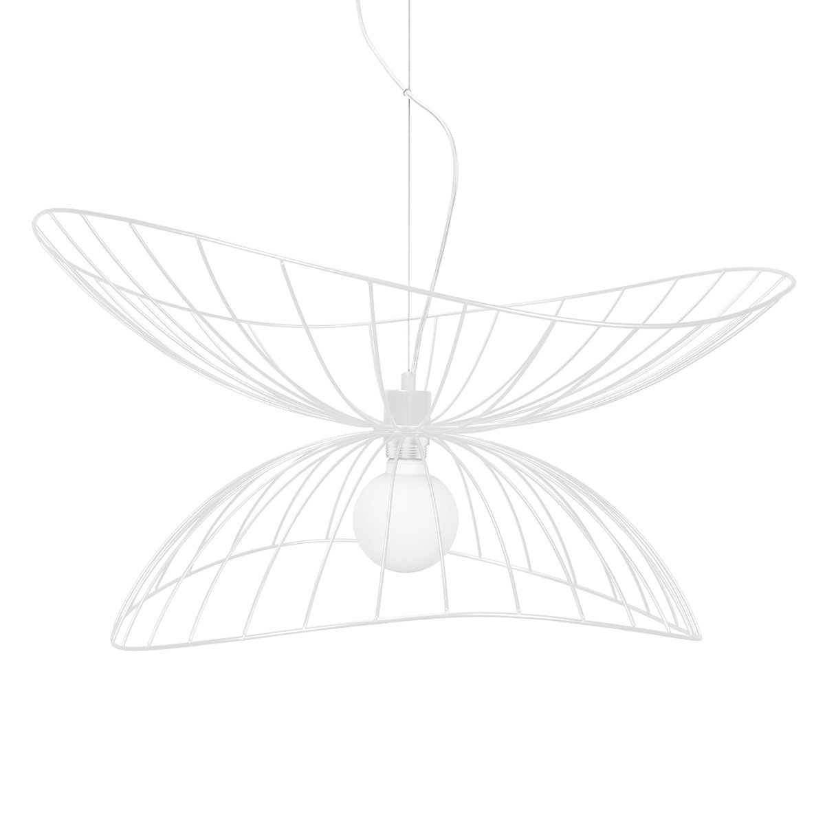 Globen Lighting Suspension Ray Ø70 cm Blanc