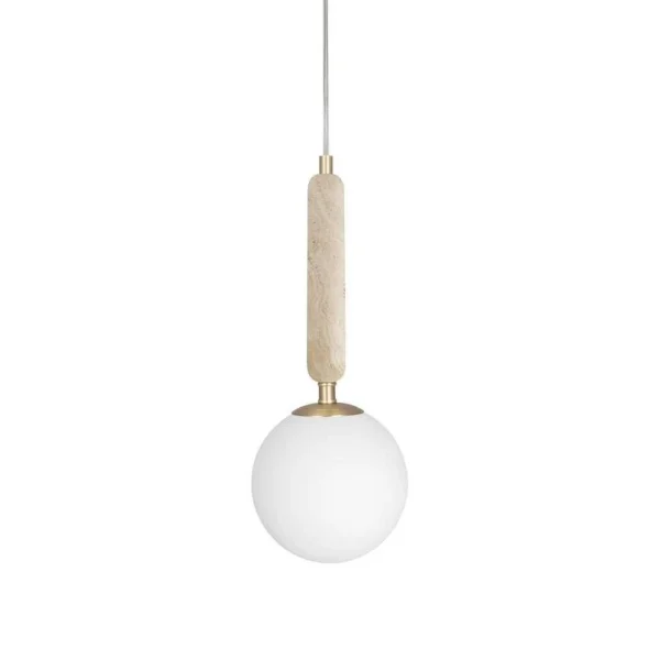 Globen Lighting - Suspension Torrano 15, beige, 40 cm