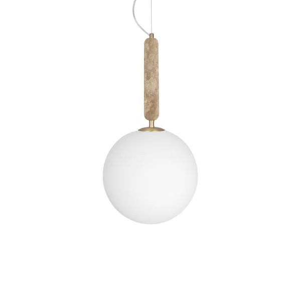 Globen Lighting Suspension Torrano 30 cm Travertin