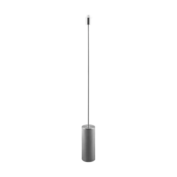 Globen Lighting Trépied pour lampadaire Rib Acier brossé