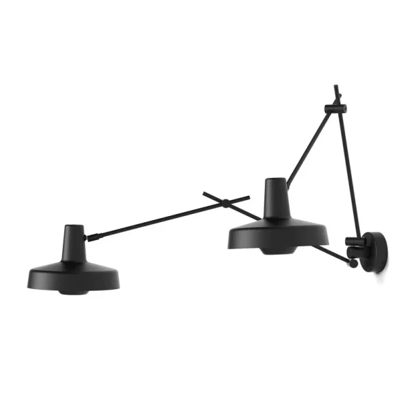 GRUPA - Applique murale Arigato 2 Noir