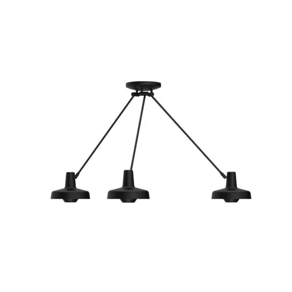 GRUPA - Arigato Palace Triple Plafonnier Black